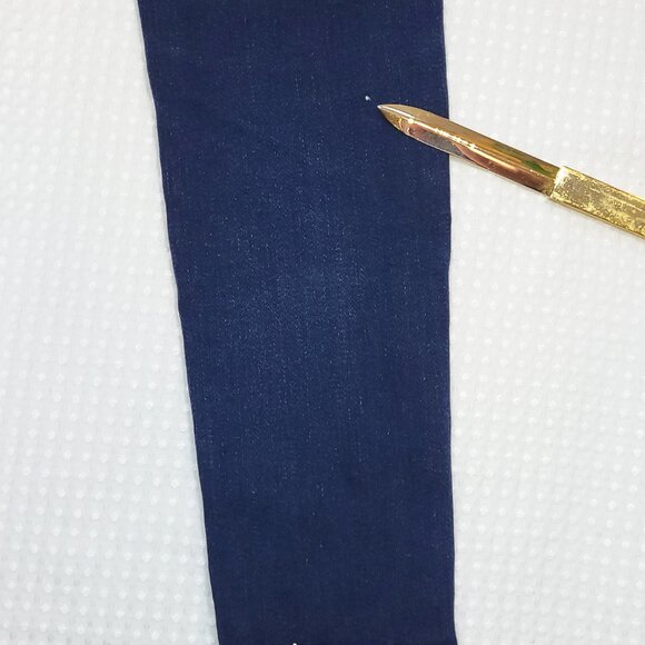 NY&Co Soho High Waist Skinny Jeans Legging Dark Wash 2 Button Stretch Size 2 EUC - Picture 7 of 7